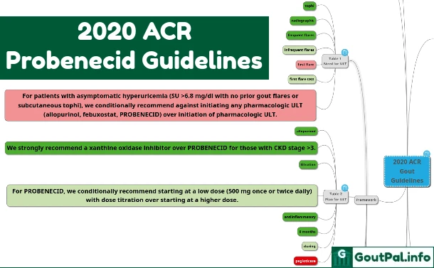 2020 ACR Probenecid Guidelines