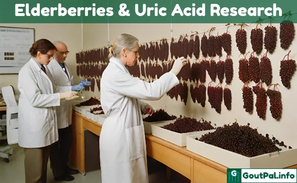 Elderberries and Uric Acid Research
